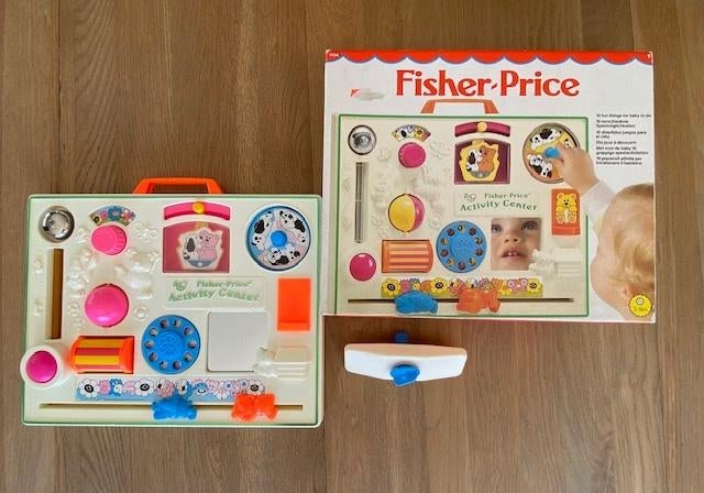 Fisher-Price Activity Center Vintage, Ophalen, Gebruikt, Speelset, Met geluid