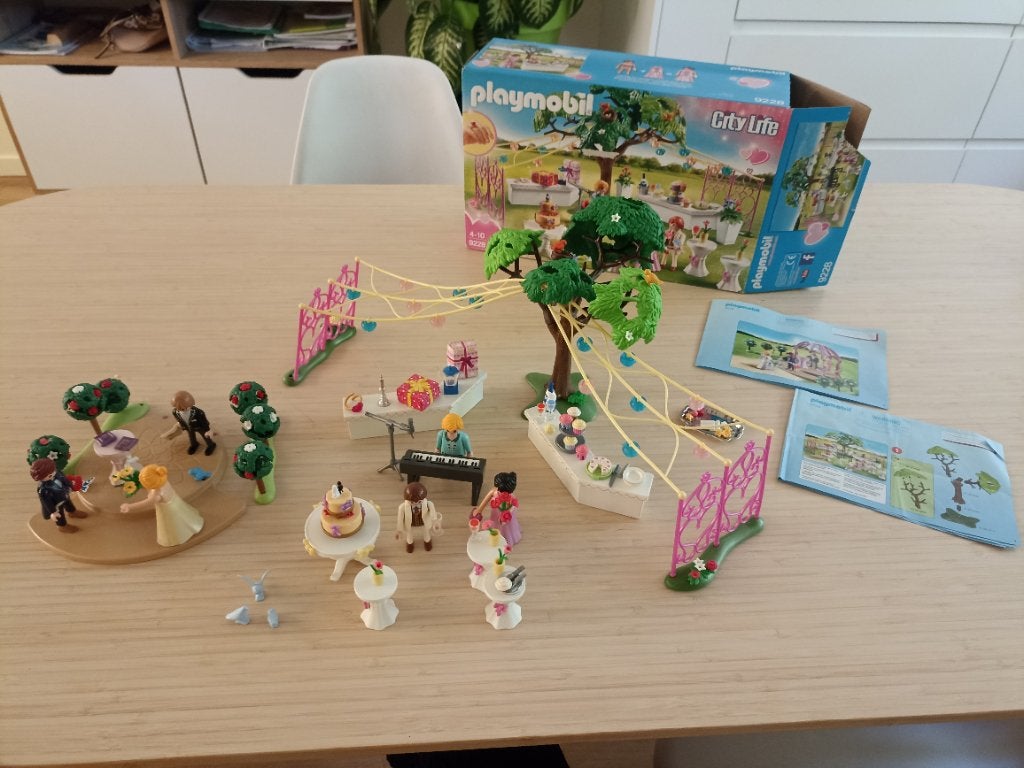 Playmobil city life trouw, Kinderen en Baby's, Ophalen of Verzenden, Gebruikt, City life