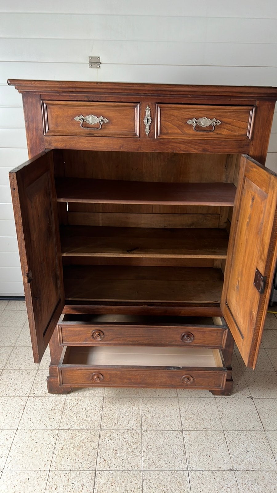 Antiek commode 1000 breed 1530 hoog. 430 diep, Ophalen