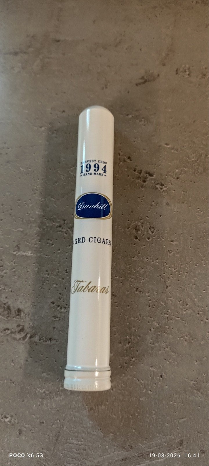 Etui à cigares Dunhill Aged 1994 Tabaras (objet collection), Collections, Enlèvement ou Envoi, Comme neuf, Autres types