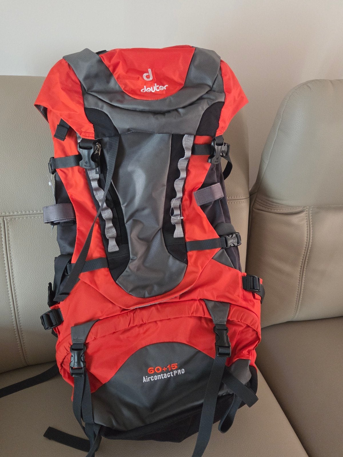 Deuter aircontact pro 60+15, Ophalen, Nieuw, Rugzak