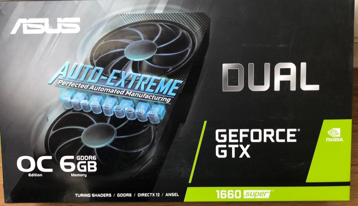 Carte graphique/gpu/vidéo asus gforce 1660 super extreme, Enlèvement ou Envoi, Comme neuf