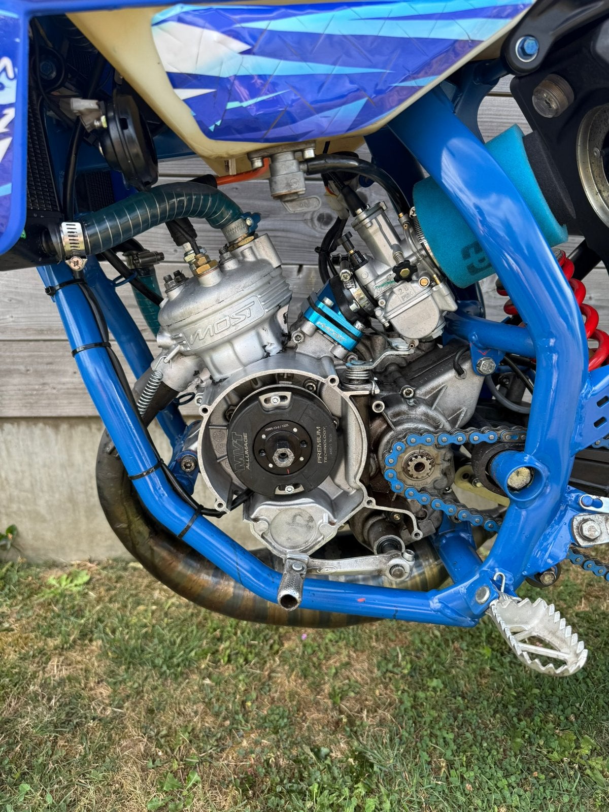 80cc most am6 blok, Ophalen, Zo goed als nieuw, Blok
