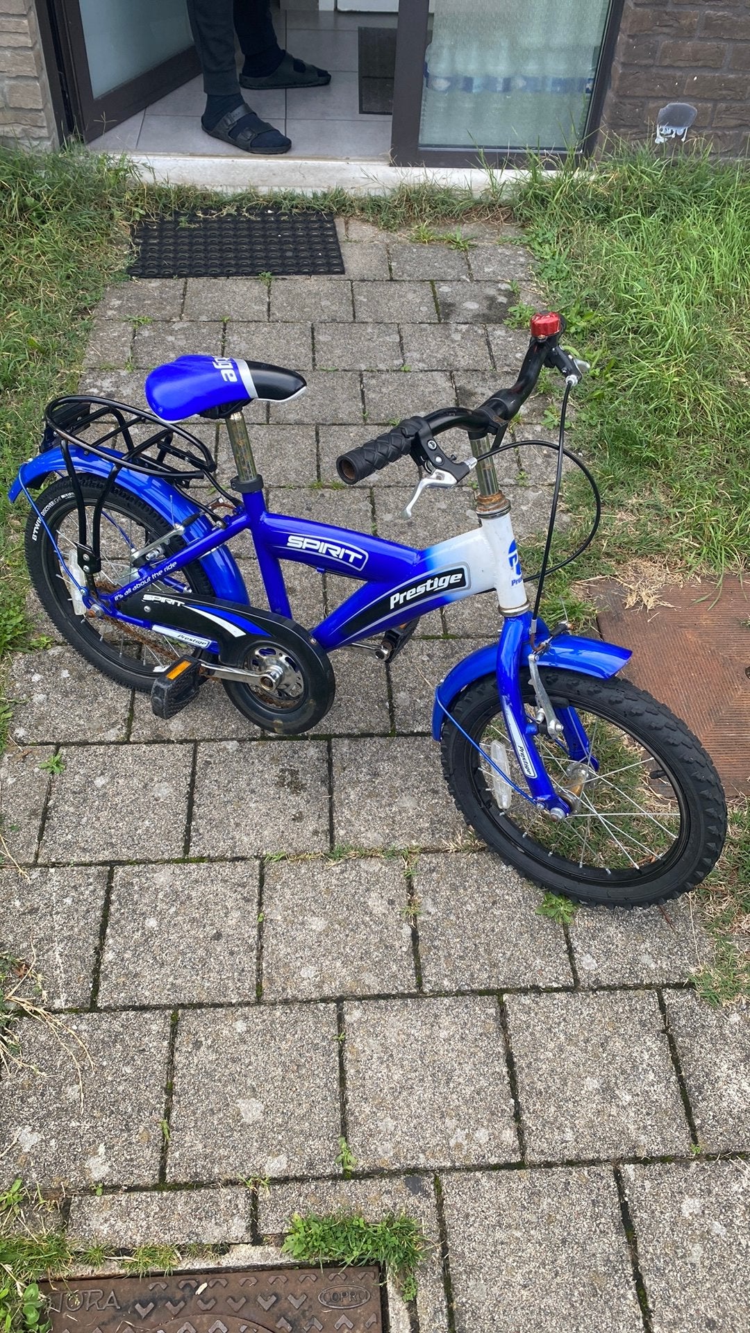 16 inch jongens fiets voor kinderen, Fietsen en Brommers, Ophalen, Zo goed als nieuw, 16 inch