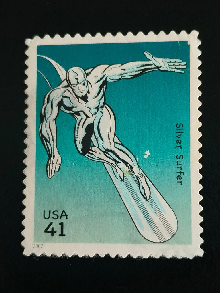 États-Unis 2007 - Marvel Comics Super Heroes - Silver Surfer, Envoi, Affranchi, Amérique du Nord