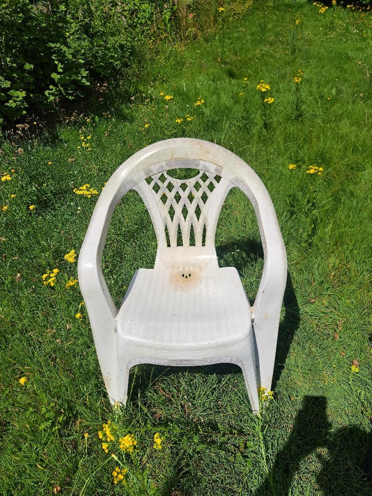 chaises plastique, Jardin & Terrasse, Chaises de jardin, Enlèvement, Utilisé, Plastique, Empilable
