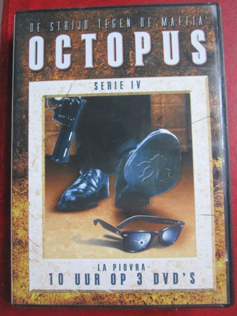 Octopus (La Piovra) Serie IV (3 disc), Cd's en Dvd's, Dvd's | Tv en Series, Zo goed als nieuw, Thriller, Seizoen 4, Vanaf 12 jaar