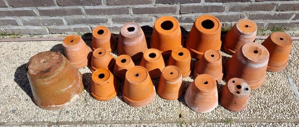 Lot terracottapotten, Enlèvement, Utilisé, Poterie