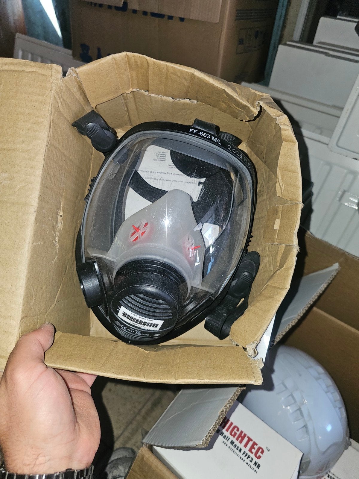 Volgelaatmasker, Bricolage & Construction, Enlèvement, Comme neuf, Masques complets