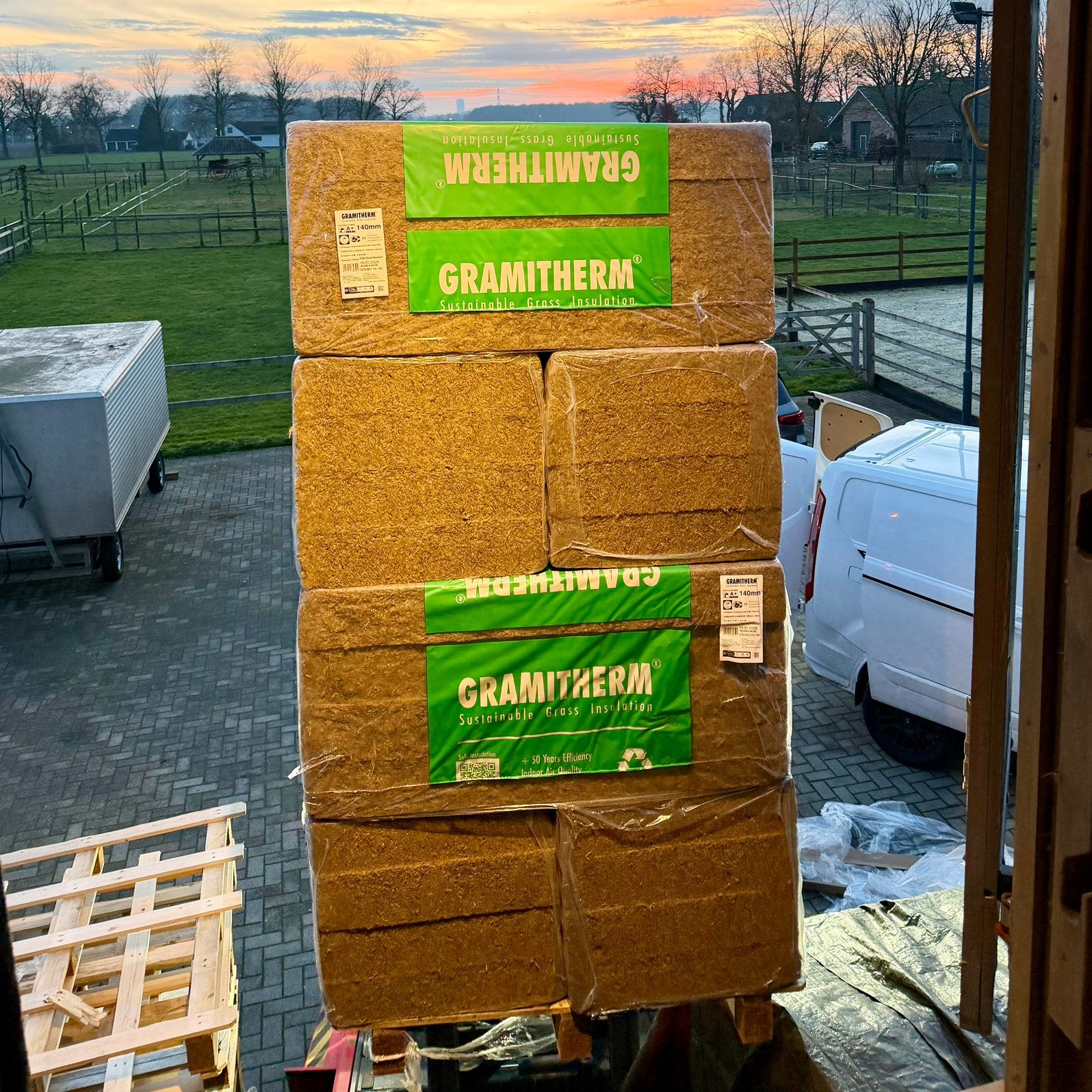Gramitherm Biobased Isolatie 140 & 160 mm | Dakisolatie, Ophalen, Dakisolatie