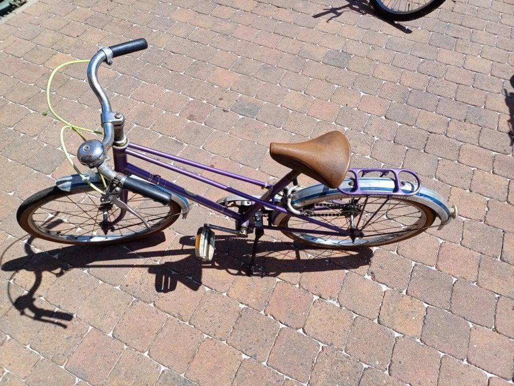 Ancien vélo, Vélos & Vélomoteurs, Enlèvement, Frein sur jante, Années 60 ou plus récent