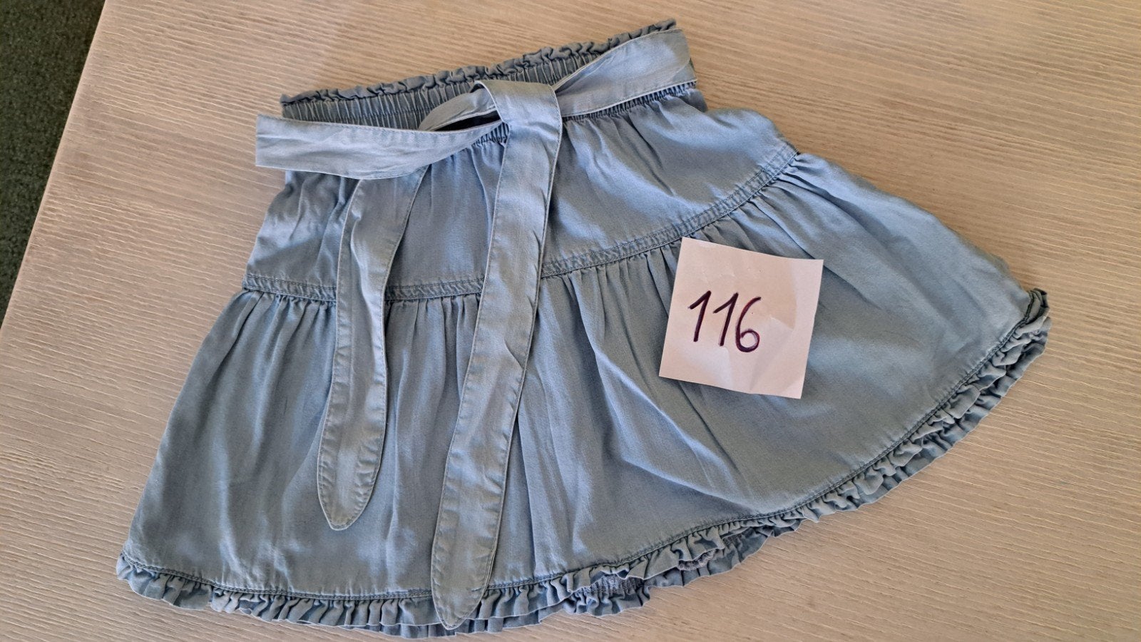 Jeansrokje. 116, Kinderen en Baby's, Kinderkleding | Maat 116, Ophalen of Verzenden