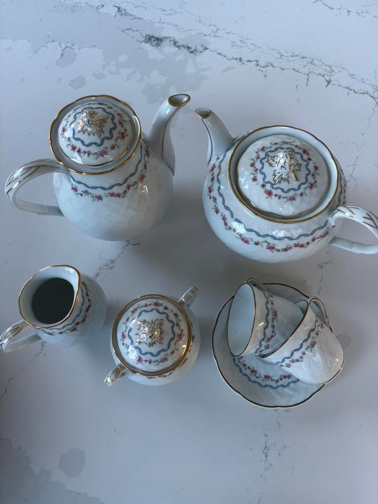 Prachtig servies Limoges porcelein te koop, Ophalen