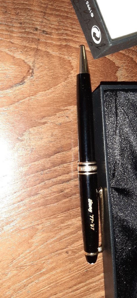 Stylo à billes mont blanc, Collections, Enlèvement ou Envoi, Avec boîte, Stylo, Comme neuf