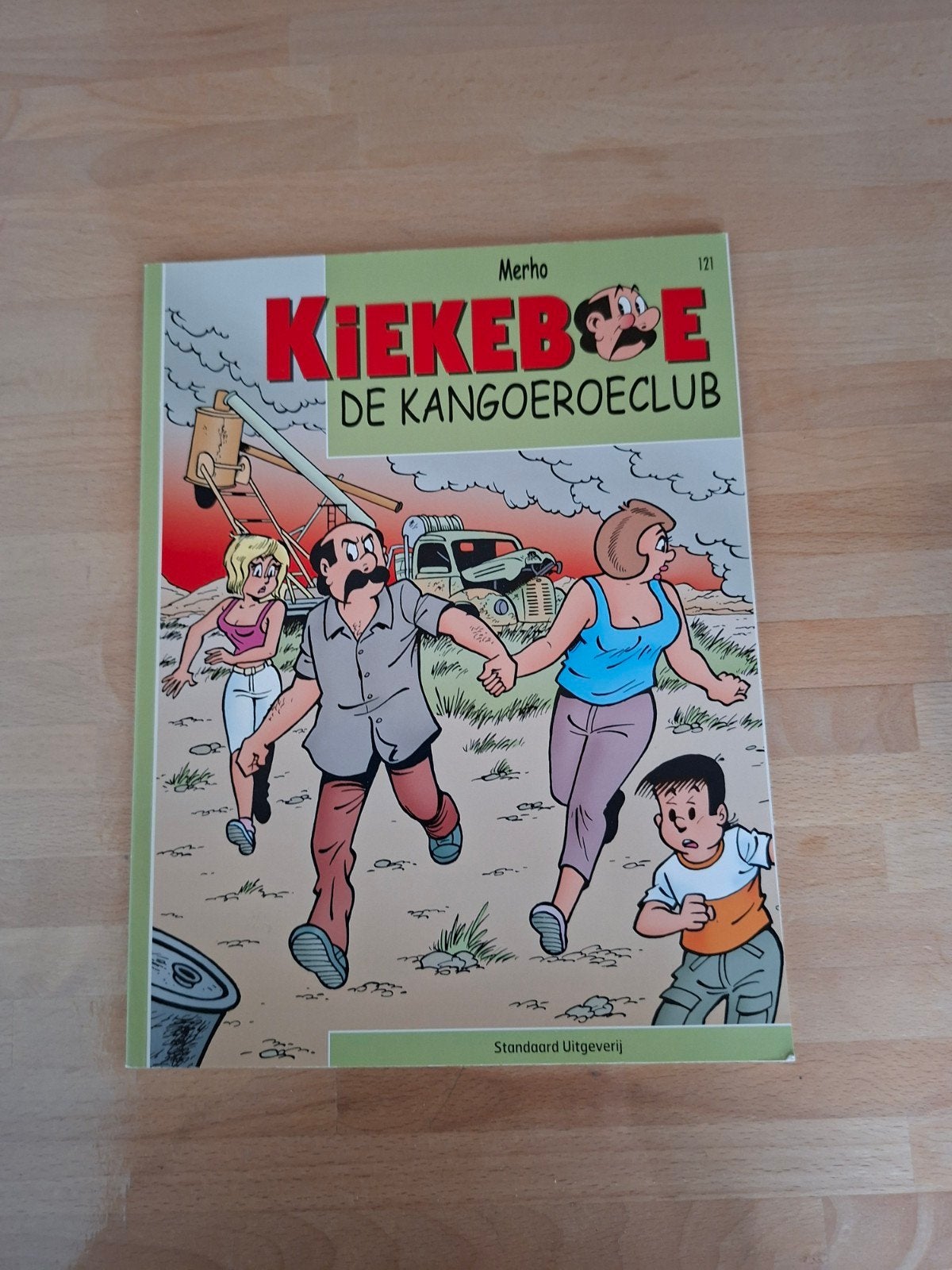 Strip Kiekeboe De Kangoeroeclub Merho, Eén stripboek, Merho, Ophalen of Verzenden, Zo goed als nieuw