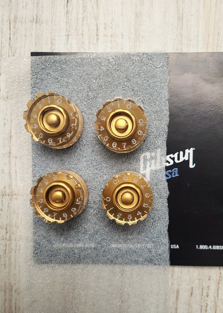 Gibson 4 originele knoppen: nieuw., Ophalen of Verzenden, Nieuw, Elektrische gitaar