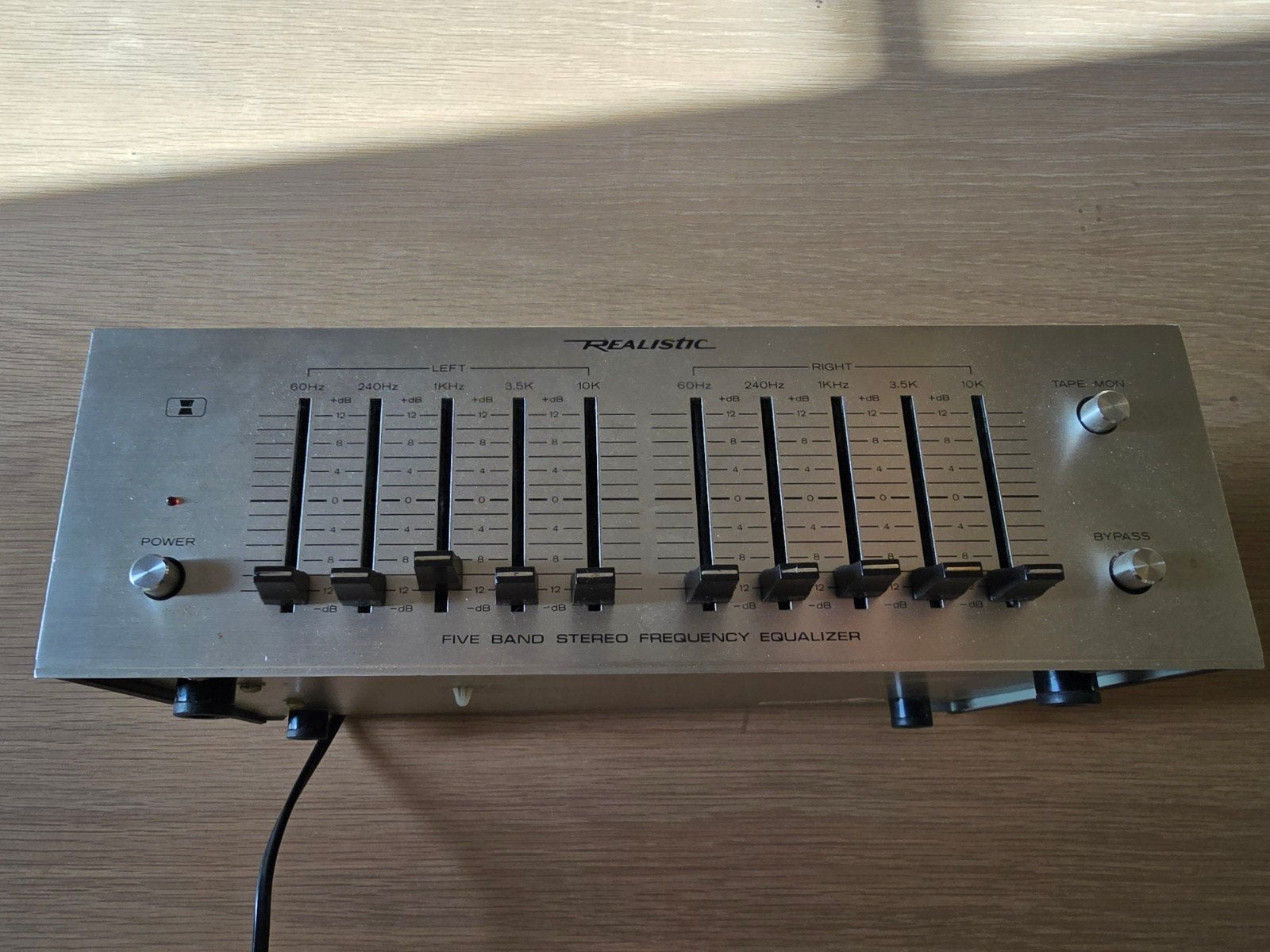 Equaliser Realistic Vintage, Audio, Tv en Foto, Ophalen of Verzenden