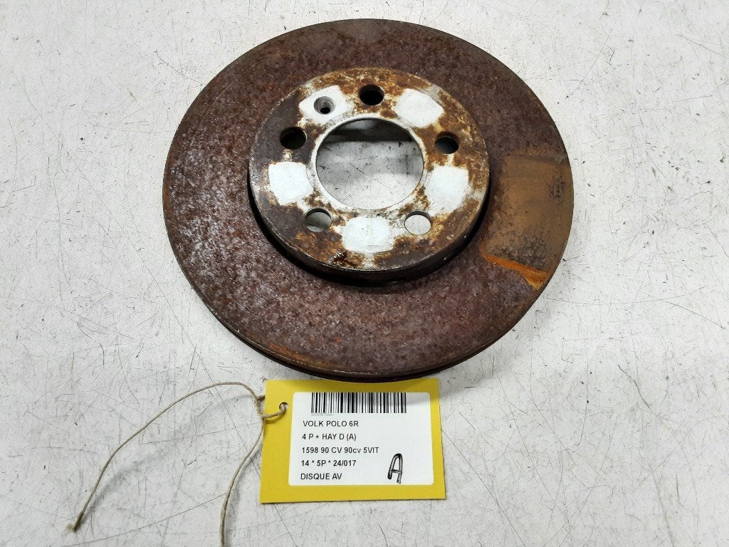 REMSCHIJF VOOR Volkswagen Polo V (6R) (01-2009/05-2022), Gebruikt, Volkswagen, Volkswagen AG, Kundenbetreuung@volkswagen.de