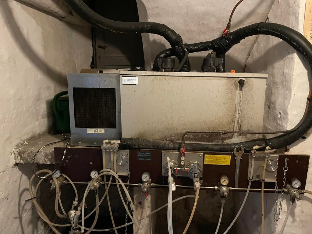 Tapinstallatie zonder tapkranen, Ophalen