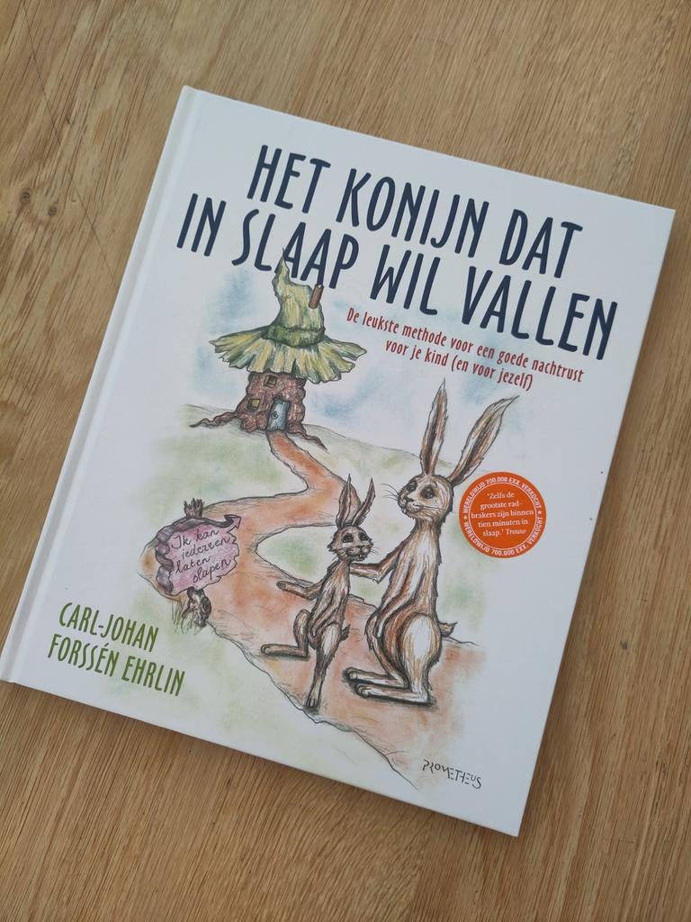 Kinderboek, Het konijn dat in slaap wil vallen, Ophalen of Verzenden, Nieuw, Carl-Johan Forssén Ehrlin