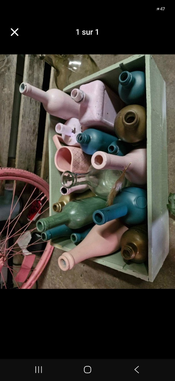 bouteilles deco, Enlèvement ou Envoi, Comme neuf, Verre