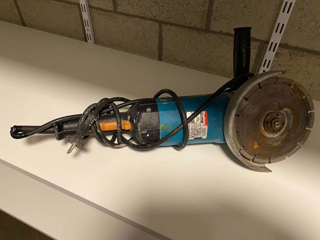 Makita grote slijptol, Doe-het-zelf en Bouw, Gereedschap | Slijpmachines, Ophalen of Verzenden, Gebruikt, 1000 watt of meer