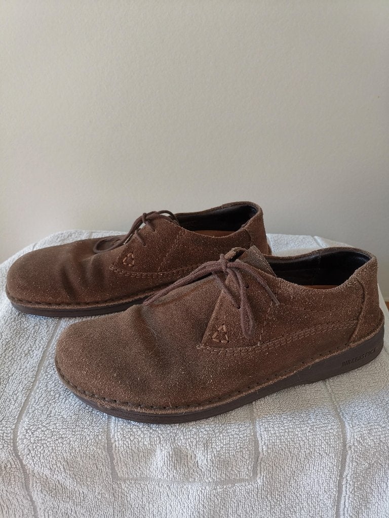 Birkenstock schoenen, Kleding | Dames, Schoenen, Ophalen, Bruin, Overige typen, Gedragen