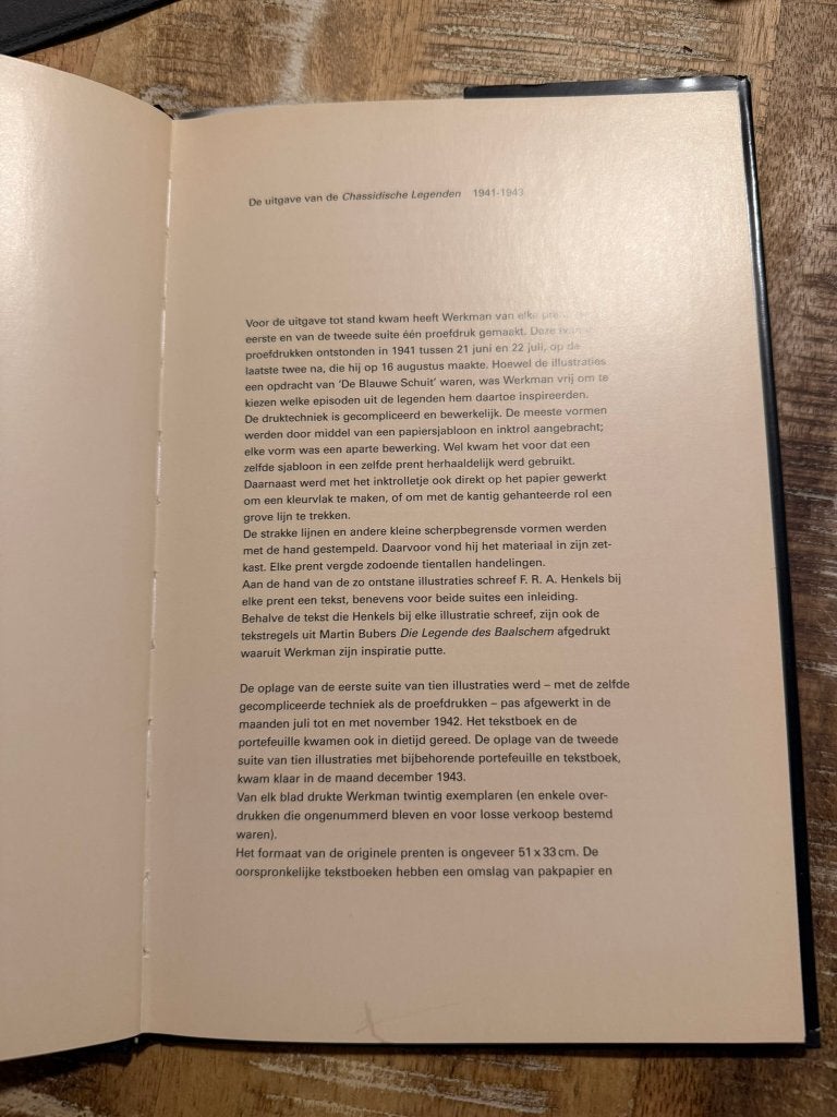 Chassidische Legenden - H.N. Werkman *1996, Gelezen, Ophalen of Verzenden, H.N. Werkman, Schilder- en Tekenkunst