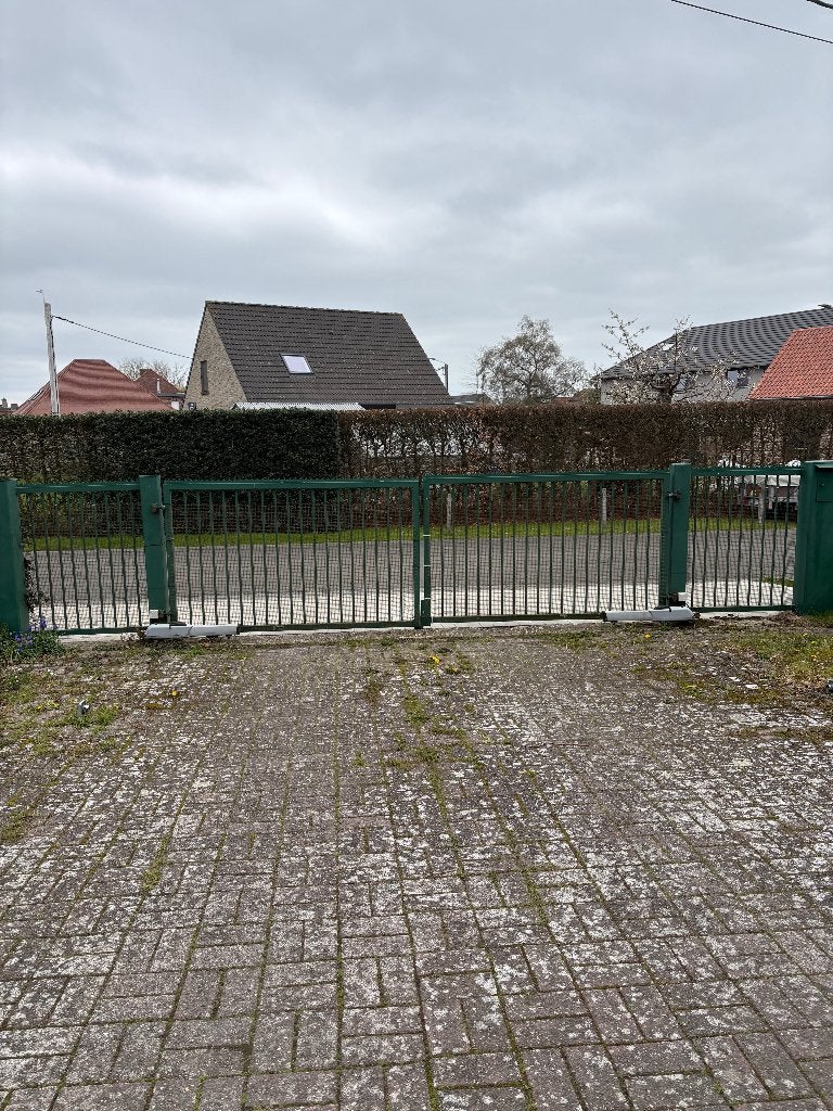 Metalen tuinpoort, Ophalen, Gebruikt, Staal, 100 tot 150 cm