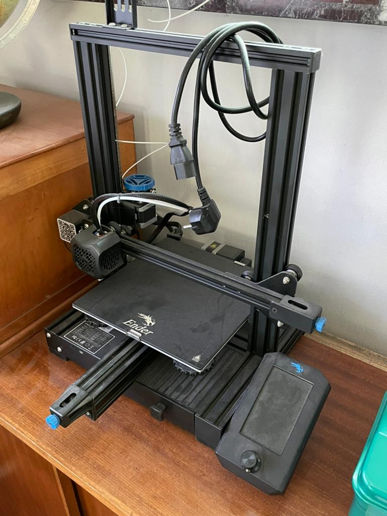 Creality Ender 3 V2, Computers en Software, 3D Printers, Ophalen, Gebruikt, Filament