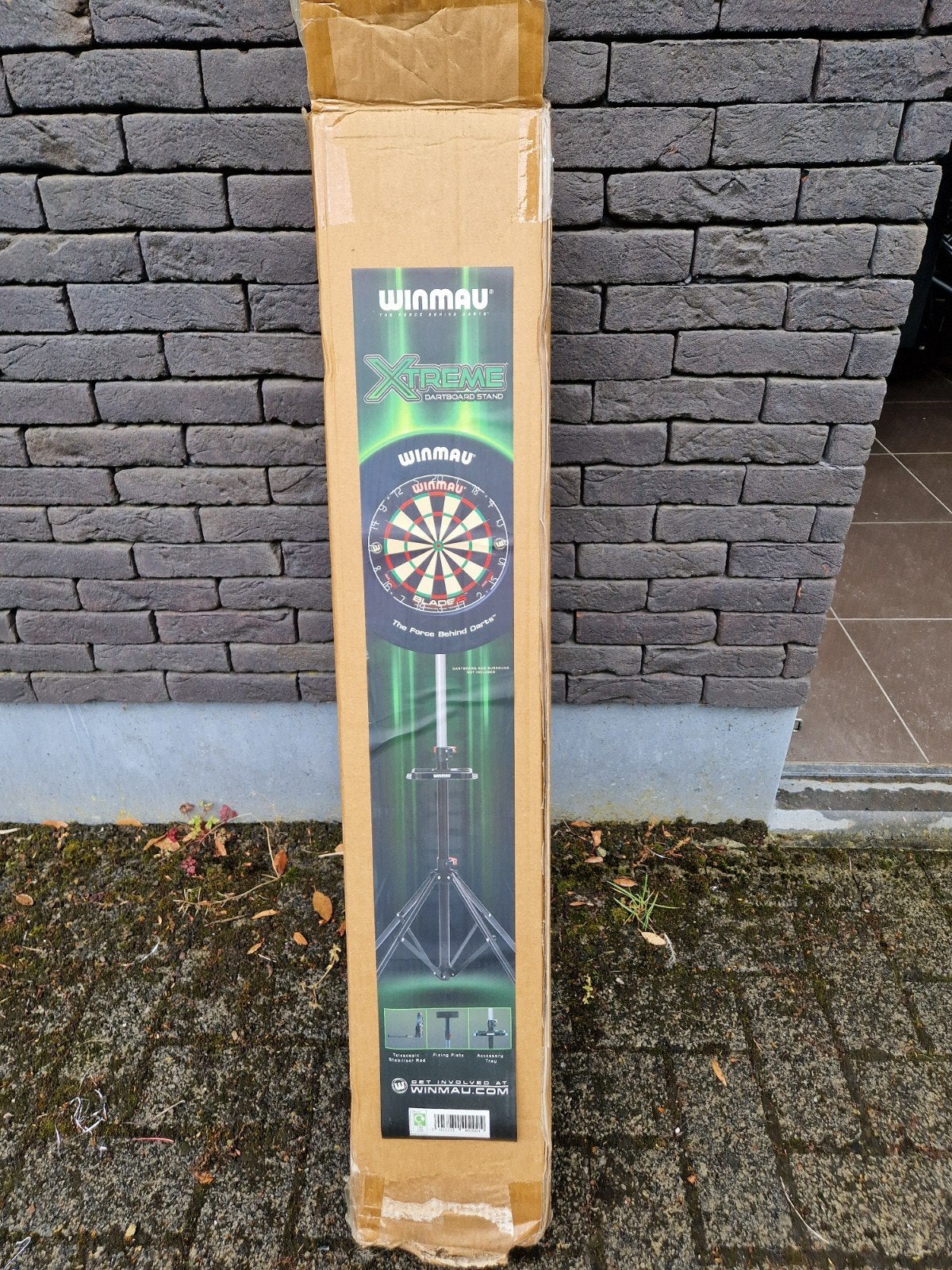 Winmau extrême dartbord standaard, Ophalen, Zo goed als nieuw, Dartbord