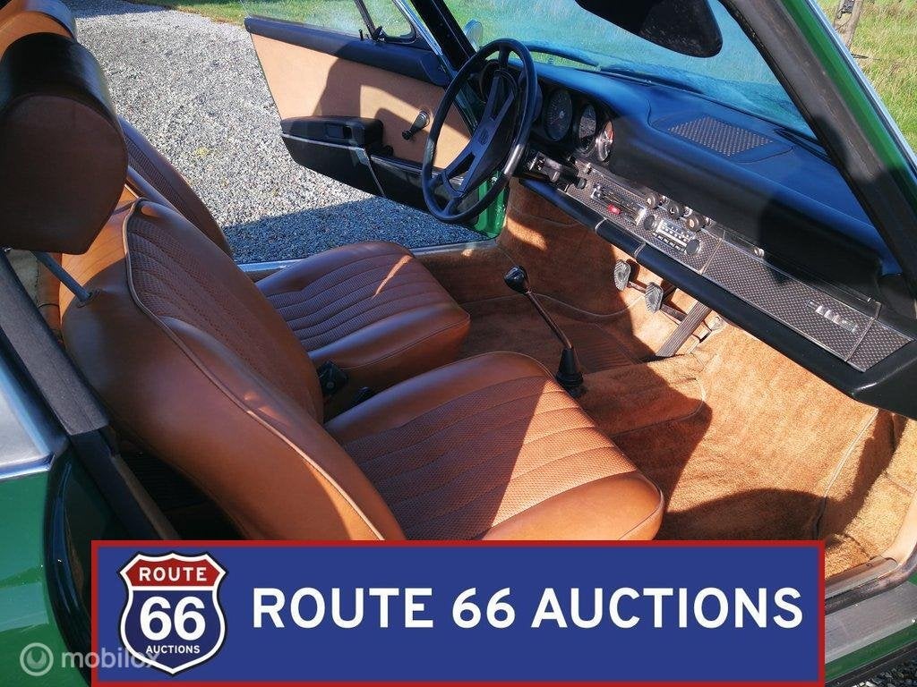 Porsche 911 S 2.2 Targa | 1970 | Route 66 Auctions, Autos, Achat, Entreprise, Boîte manuelle, Autre carrosserie