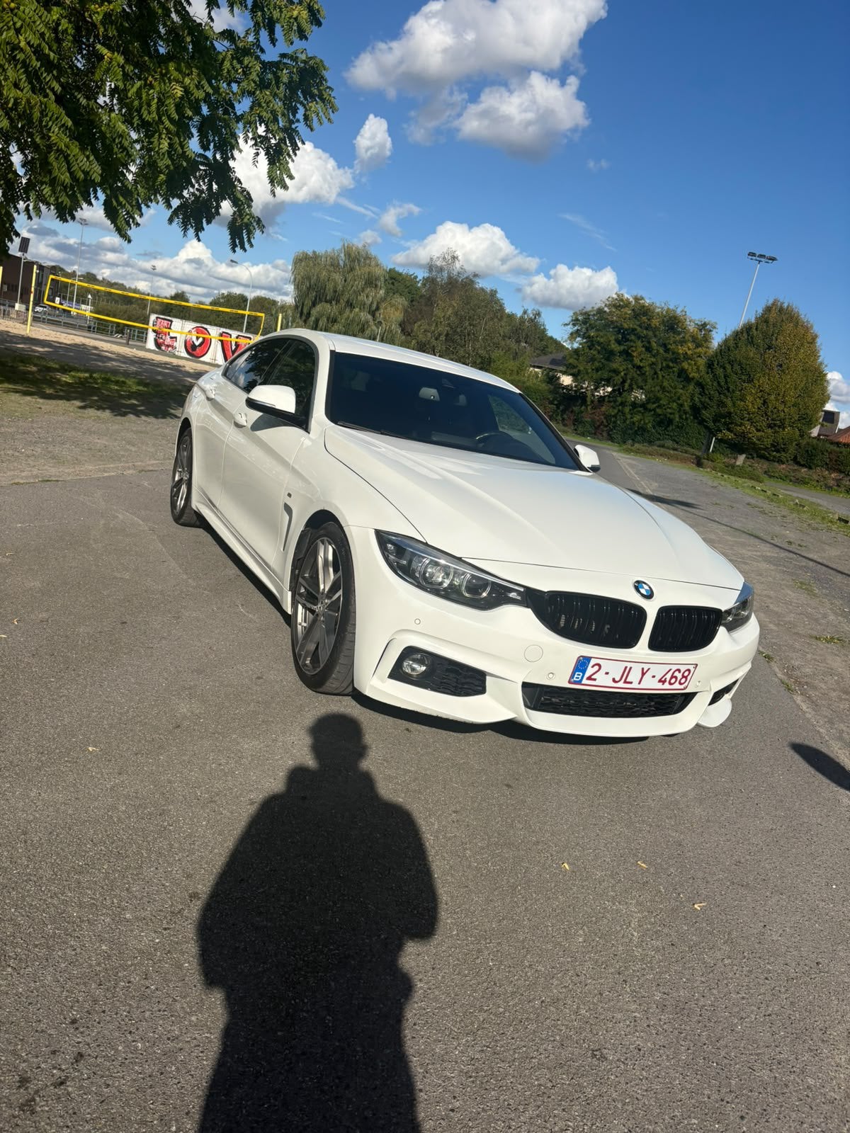 Bmw 4.18i, Auto's, Zwart, Wit, Leder, LED verlichting