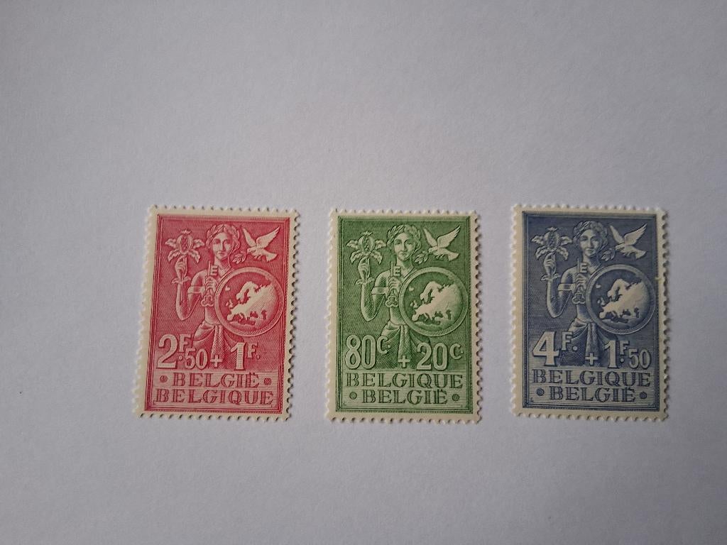 Postzegels van België en Europa, Ophalen, Postfris, Europa