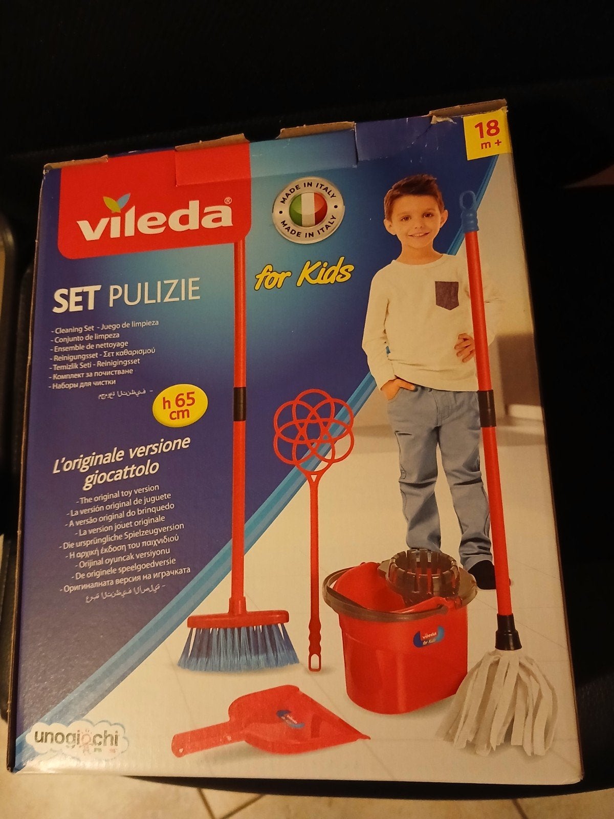 VILEDA SET PULIZIE FOR KIDS, Enlèvement