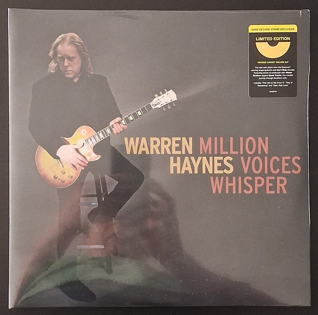 2LP Warren Haynes - Million Voices Whisper (New - Sealed), CD & DVD, Vinyles | Rock, Enlèvement ou Envoi, Neuf, dans son emballage