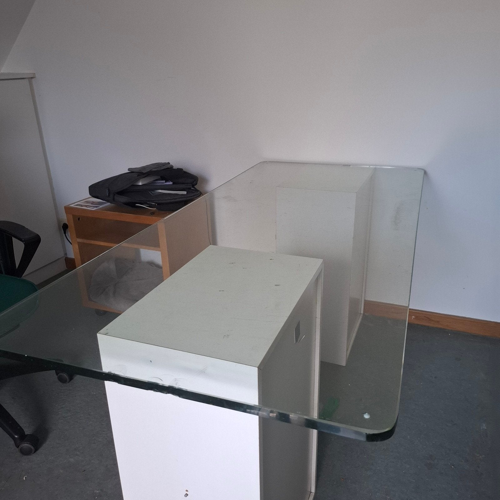 Glazen (tafel) blad 158x71,5, Ophalen, Gebruikt, Minder dan 80 cm, 120 tot 160 cm