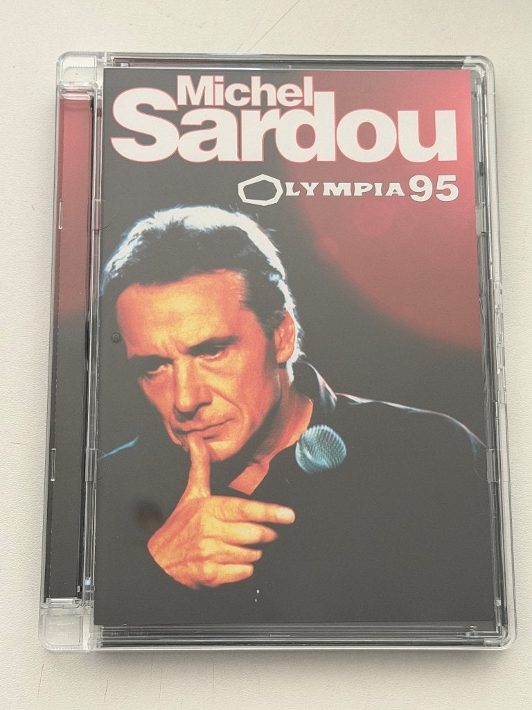 Michel Sardou – Olympia 95 (DVD), Tous les âges, Enlèvement ou Envoi, Utilisé, Concert