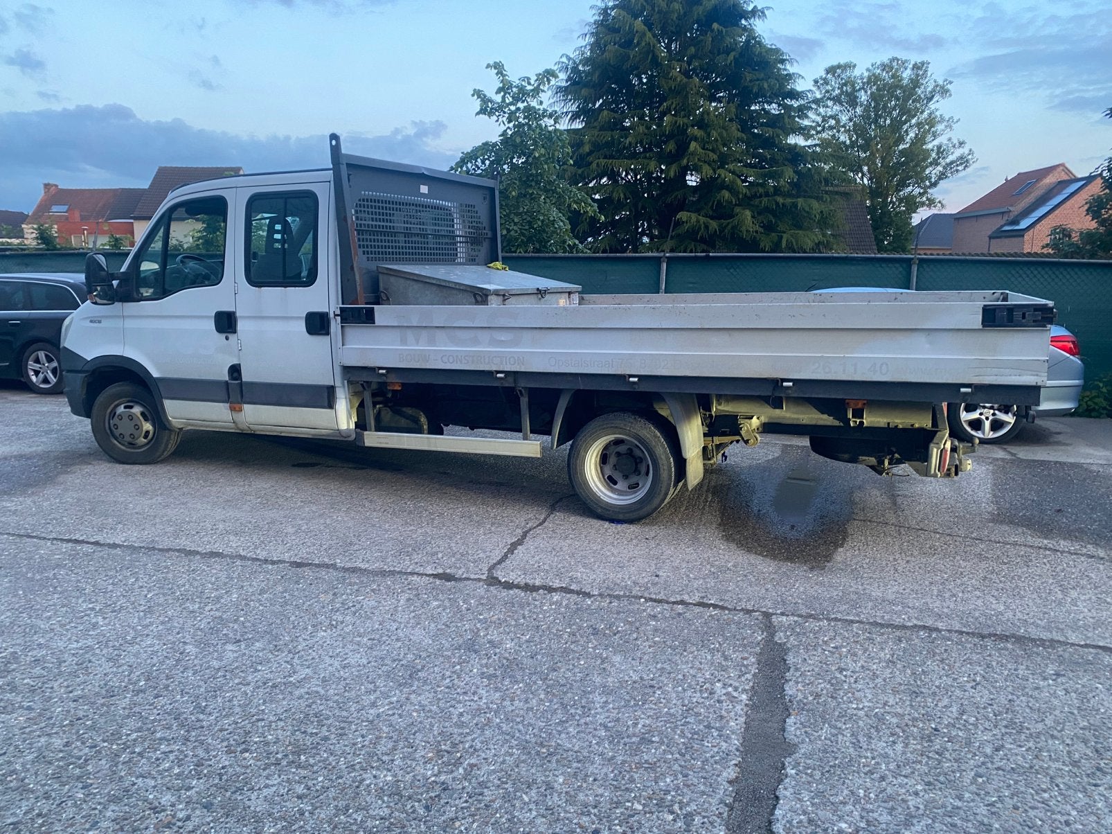 Iveco daily 3.0d pickup 40c15 3,5T, Achterwielaandrijving, 4 cilinders, Iveco, Leder