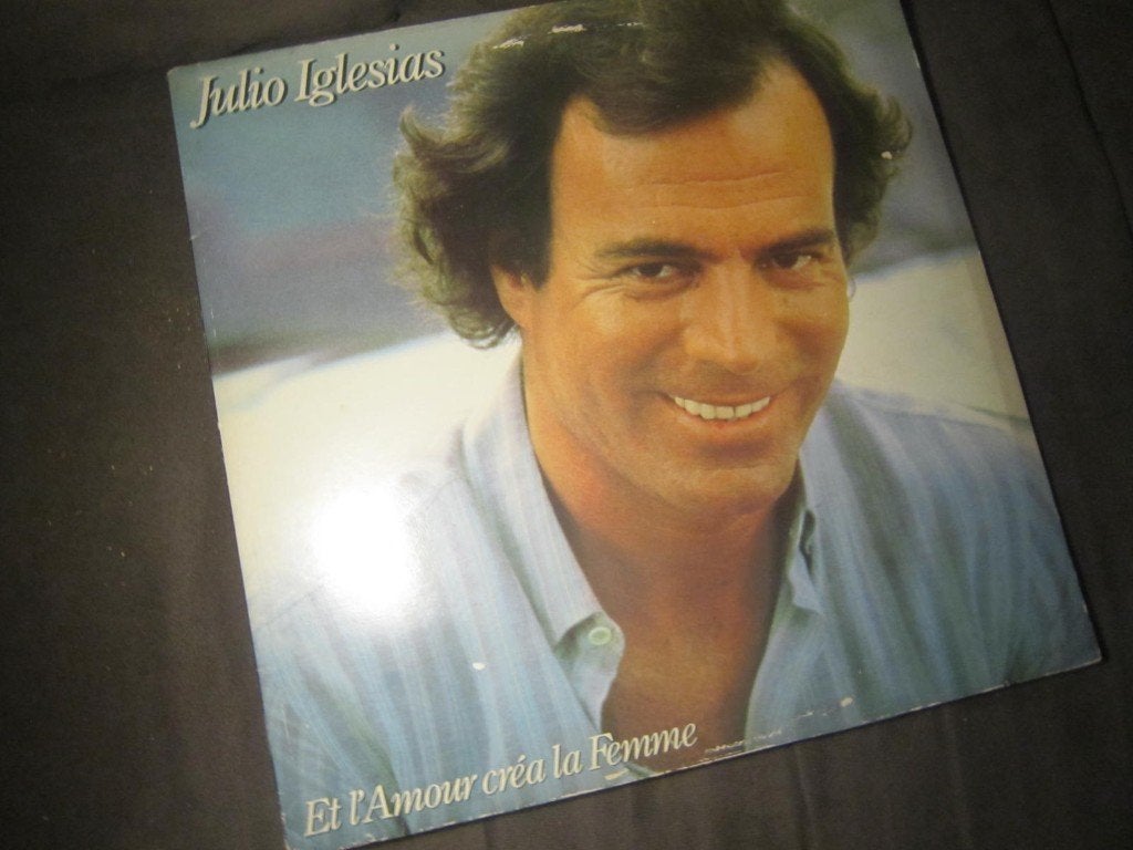 lp JULIO IGLESIAS, Enlèvement, LP