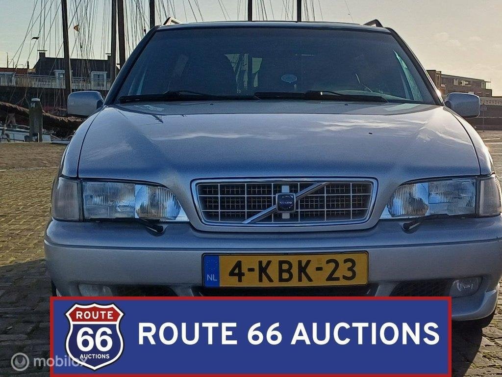 Volvo V70 R | 1998 | Route 66 Auctions, Auto's, Zwart, Bedrijf, Handgeschakeld, Overige carrosserie
