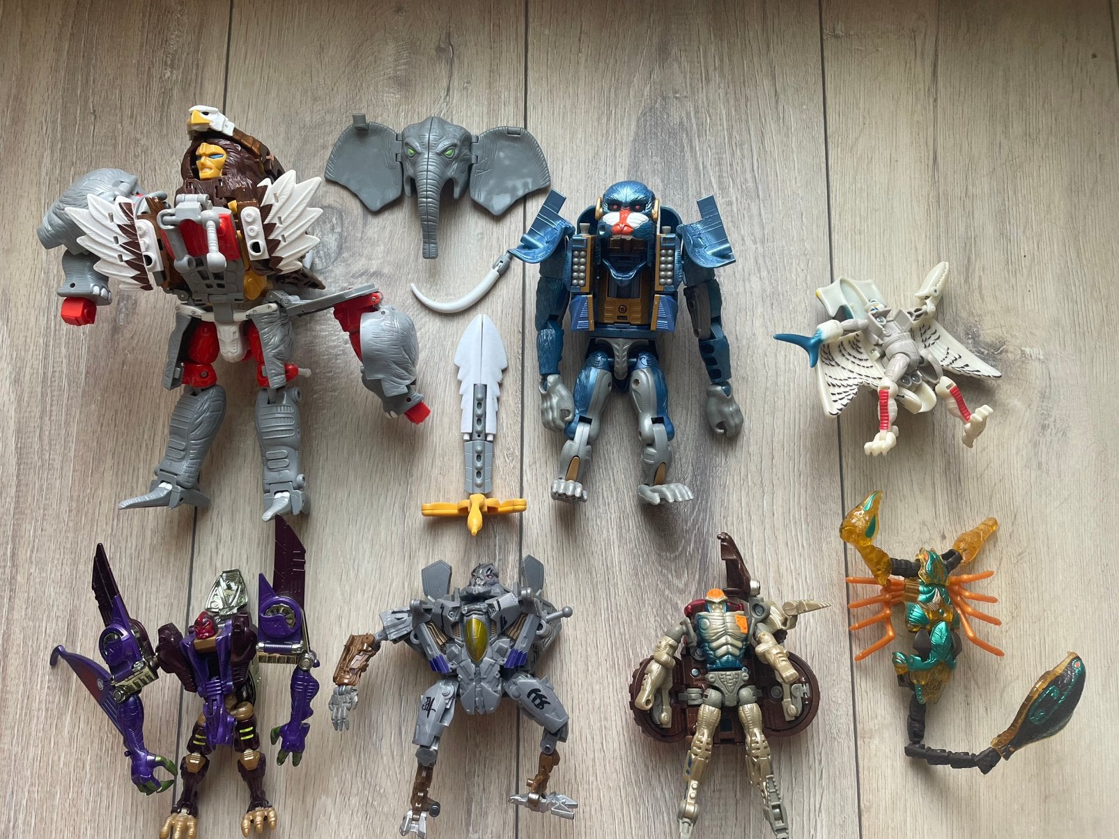 Transformers Beast Wars figuren, Verzenden, Gebruikt