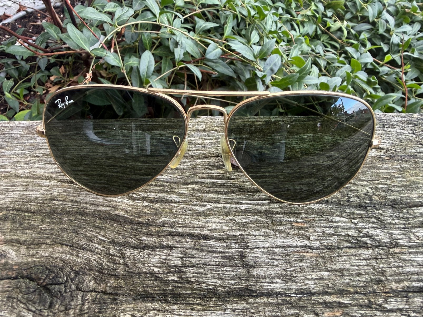 Lunettes de soleil Rayban Aviator, Enlèvement, Comme neuf, Lunettes de soleil
