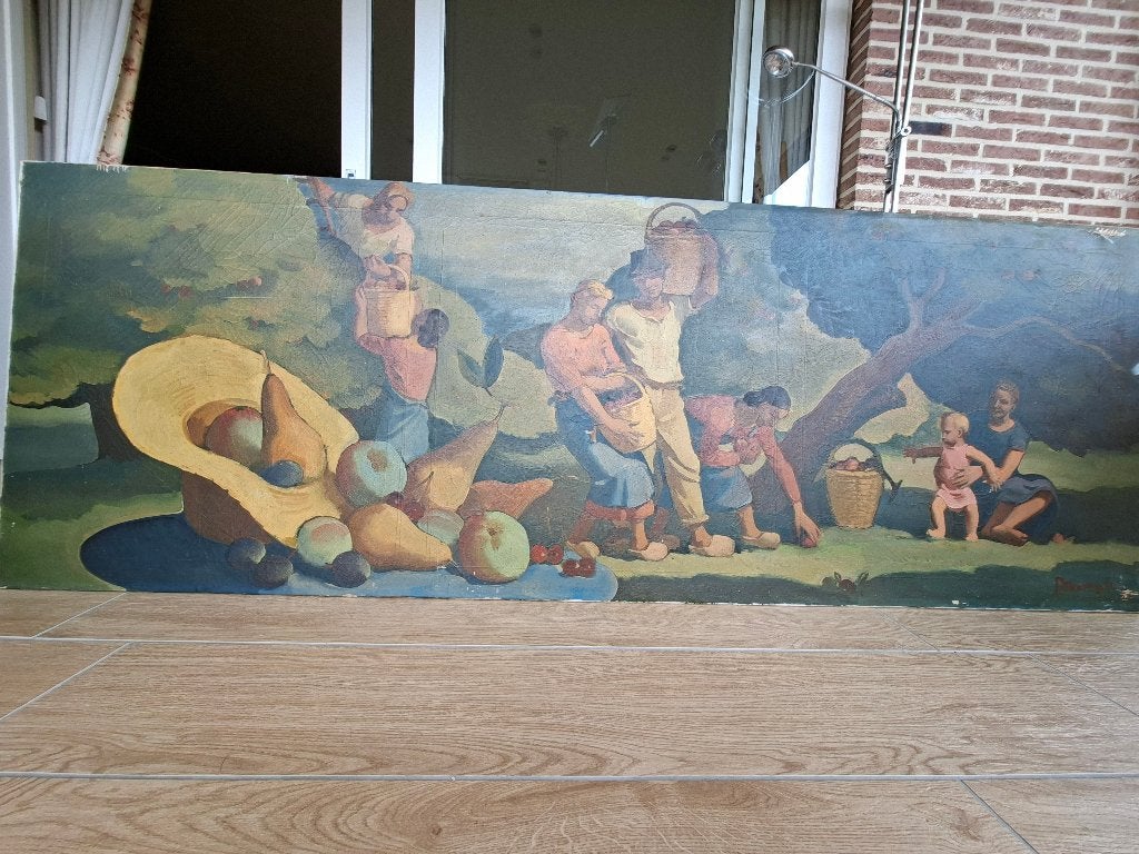 Peinture Pringels, Œuvre originale, Autres sujets, Peinture à l'huile, Enlèvement