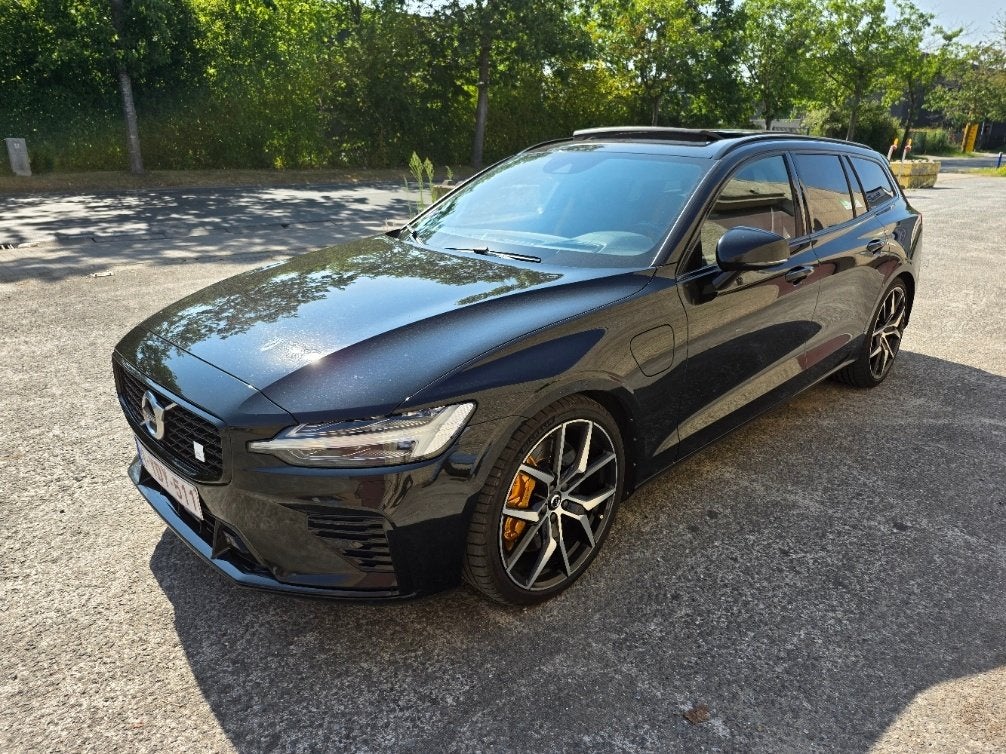Volvo V60Polestar Engineered 405pk| 20" | Pano | Full option, Auto's, Automaat, 4 cilinders, Parkeerassistent, Zwart