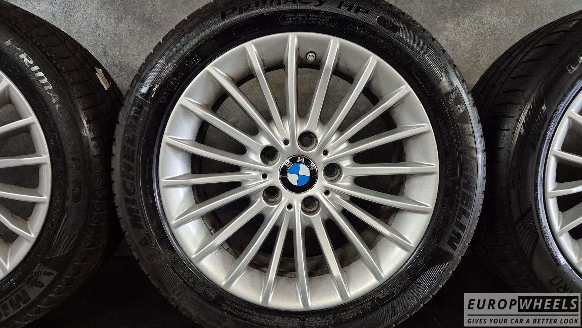 17 inch BMW 3 4 serie F30 F31 F36 Style 416 velgen Zomerband, Gebruikt, -, -, Banden en Velgen