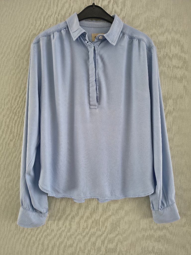 magnifique chemisier Bellerose bleu taille 12 ans, Enlèvement ou Envoi, Chemise ou Chemisier, Utilisé, Bellerose
