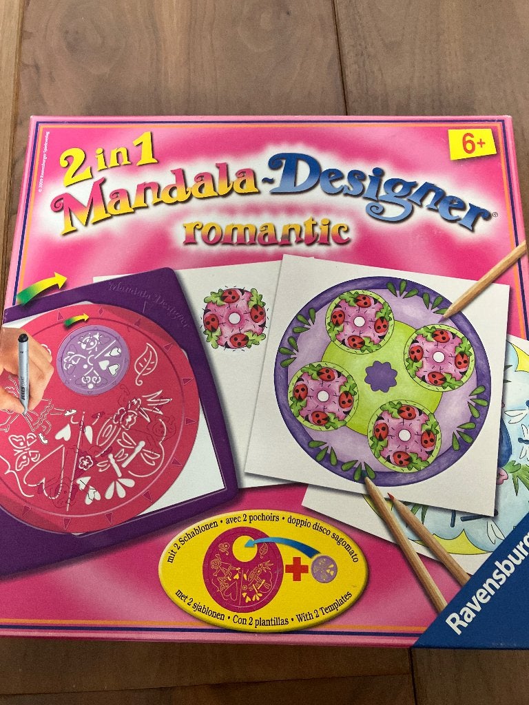 Mandala designer romantic, Hobby en Vrije tijd, Ophalen, Zo goed als nieuw, Overige typen