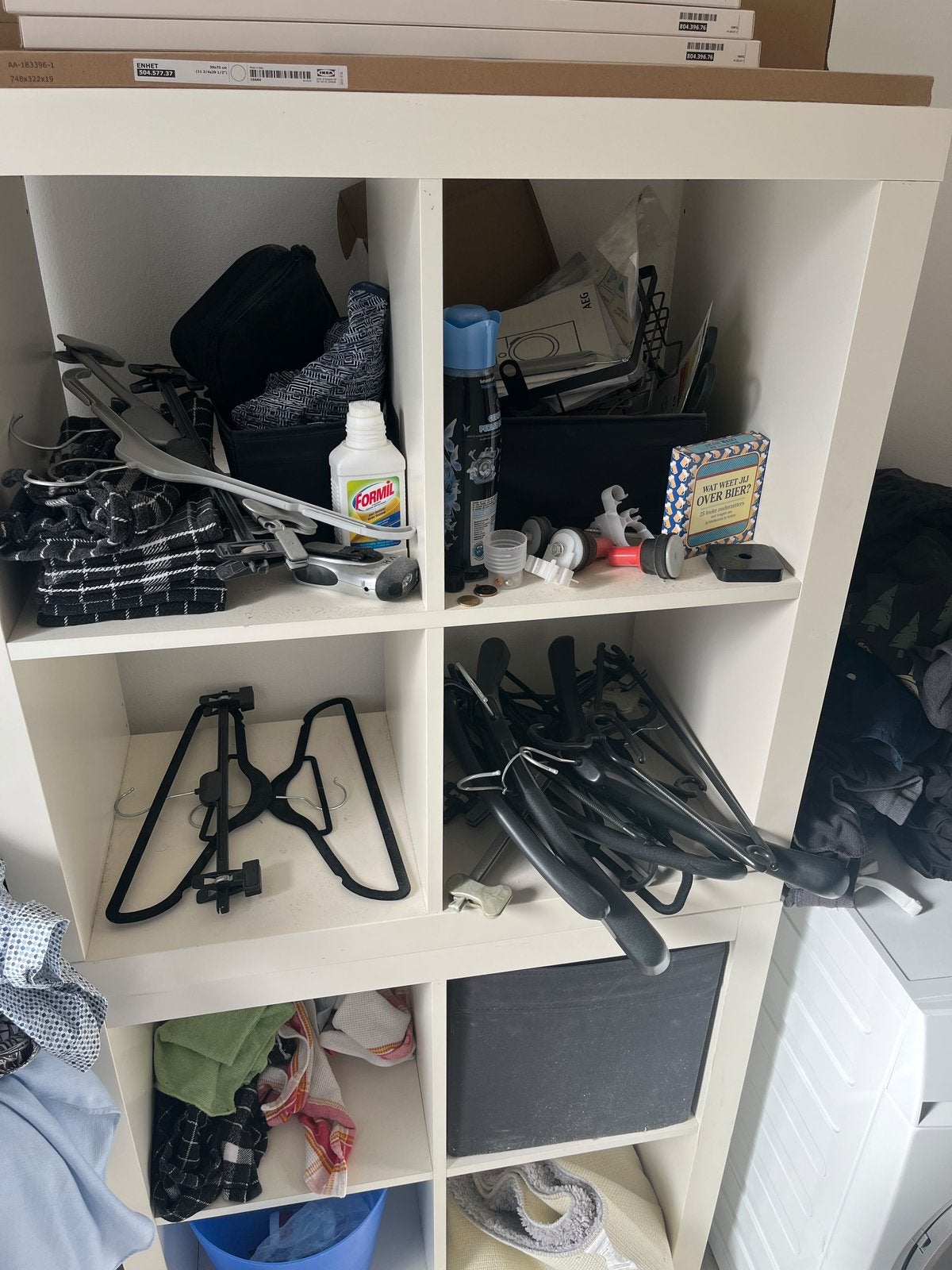 Ikea kallax open kast, Huis en Inrichting, Ophalen, Gebruikt