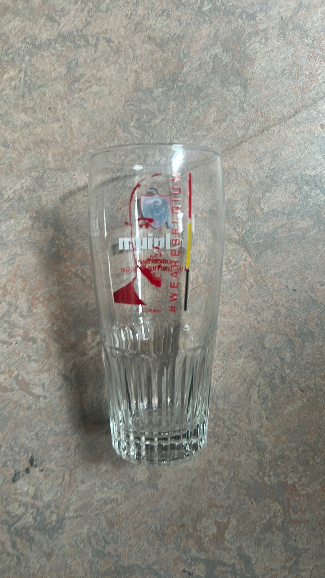 Verre à bière Jupiler., Collections, Enlèvement, Comme neuf, Jupiler